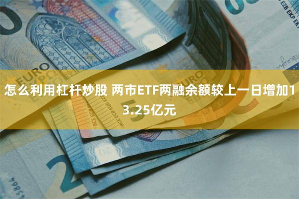 怎么利用杠杆炒股 两市ETF两融余额较上一日增加13.25亿元
